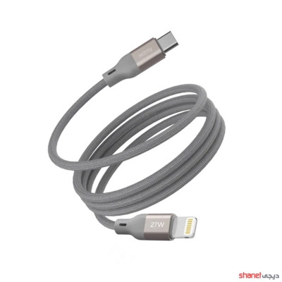 کابل فست شارژ 27W هوتو USB-C به لایتنینگ یک متری HOTTU Fast Charging Cable
